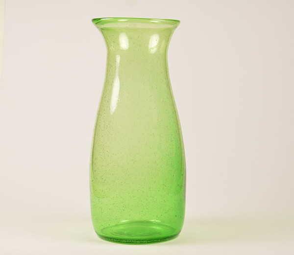 Waldglas Vase Karaffenform Höhe ca. 26 cm