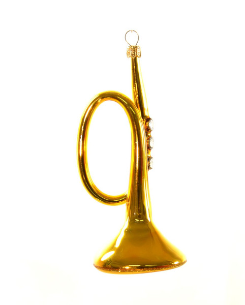 Trompete Länge ca. 12 cm  Breite ca. 5 cm