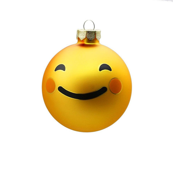 Mini Emoji aus Glas Durchmesser 4 cm