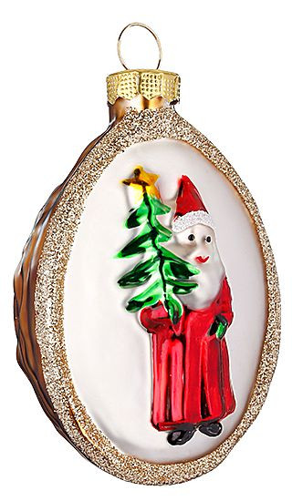 Ornament Weihnachtsmann Höhe 7cm