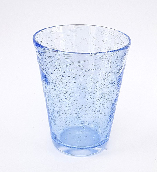Wasserglas Bubble Lichtblau Höhe ca. 12 cm Inhalt  ca. 0,4 l