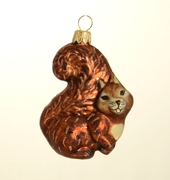 Eichhörnchen Höhe 9 cm  Breite 6 cm