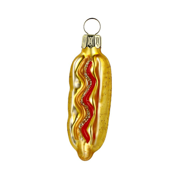 Mini Hot Dog Höhe 5 cm Breite 1,5 cm