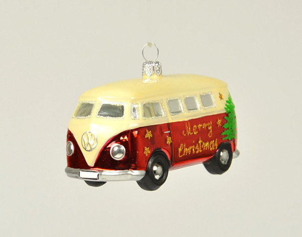 VW-Bus Merry Christmas Länge 10 cm  Höhe 5 cm