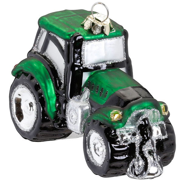 Traktor grün Höhe 6 cm Länge 9 cm