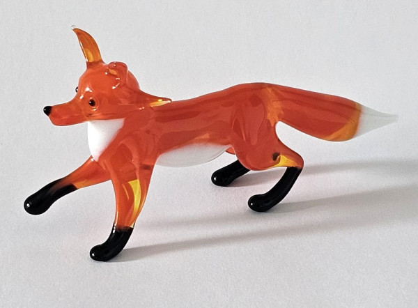 Fuchs Länge 10cm Höhe 4cm