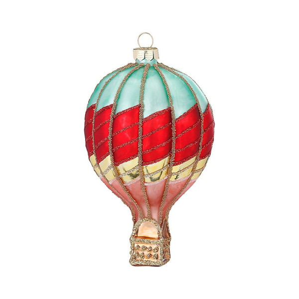 Heißluftballon bunt Höhe 12cm